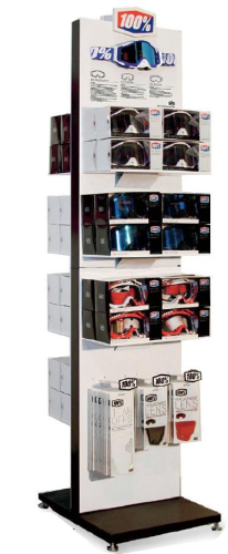 100% - 100% Goggle Floor Display - 56pc. - 72002-000-01A