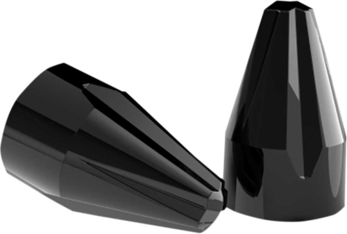 Ciro - Ciro Engine Bolt Cap Set - Fluted Spike - Black - 70024