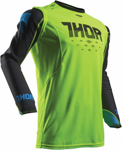Thor - Thor Prime Fit Rohl Jersey - XF-2-2910-3879 - Flo Green/Black - Medium