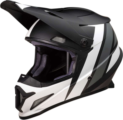 Z1R - Z1R Rise Evac Helmet - 0110-6668 - Matte Black/White/Gray - Medium