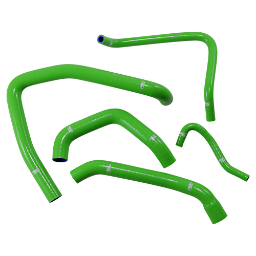 SAMCO Sport - SAMCO Sport Radiator Hose Kit - Green - KAW-72GN