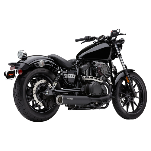 Cobra - Cobra 4in. Slip-on Muffler - 2527B