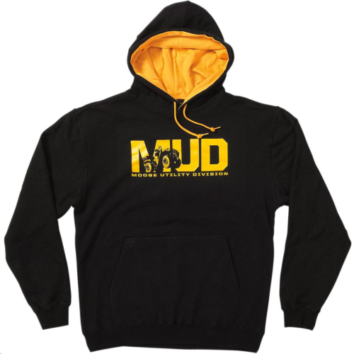 Moose Racing - Moose Racing Mud Unrelenting Hoodie - 3050-5189 - Black - Medium
