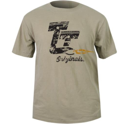 Throttle Threads - Throttle Threads Originals T-Shirt - TT607S969KGMR - Khaki - Medium