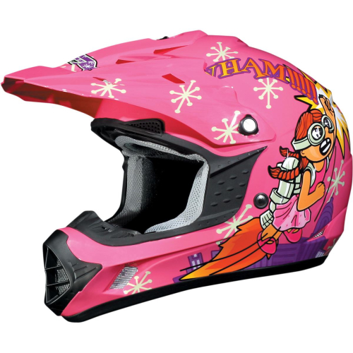 AFX - AFX FX-17Y Rocket Girl Youth Helmet - 0111-0578 - Rocket Girl - Small