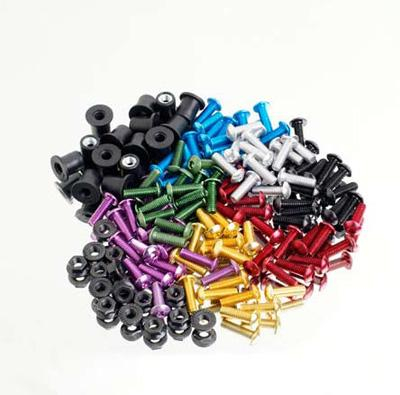 PUIG - PUIG Windscreen Standard Screw Kit - Blue - 0956A