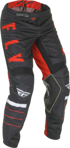 Fly Racing - Fly Racing Kinetic Mesh Youth Pants - 374-32226 - Red/Black - 26