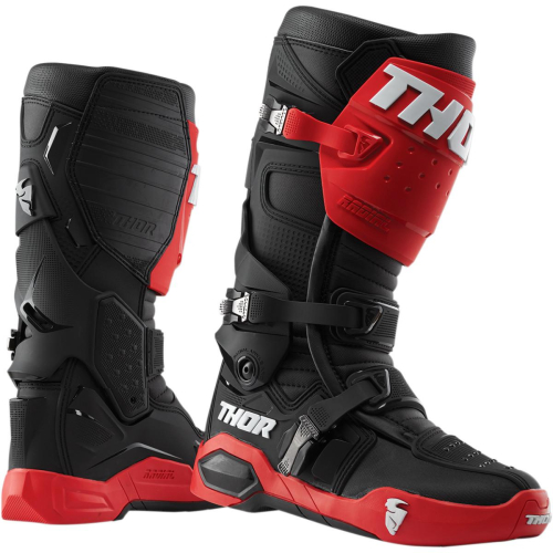 Thor - Thor Radial Boots - 3410-2244 - Red/Black - 7
