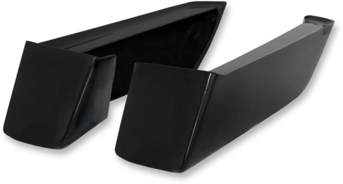 Klock Werks - Klock Werks WFB Saddlebag Extensions - Halfback for 2-Into-1 Exhaust - KW05-01-0307