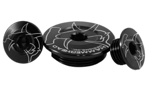 Hammerhead Designs - Hammerhead Designs Engine Plugs - Black - 32-0102-00-60
