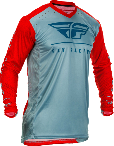 Fly Racing - Fly Racing Lite Hydrogen Jersey - 373-722S - Red/Slate/Navy - Small