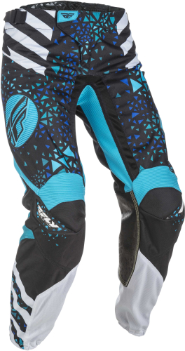 Fly Racing - Fly Racing Kinetic Womens Race Pants - 371-63109 - Blue/Black - 11/12