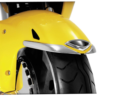 Show Chrome - Show Chrome Front Fender Accent - 52-648