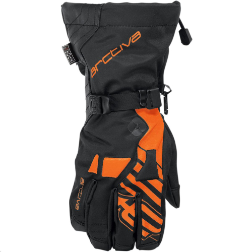 Arctiva - Arctiva Ravine Gloves - XF-2-3340-1190 - Black/Orange - Large