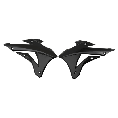 UFO Plastics - UFO Plastics Radiator Covers - Black - KA04728-001