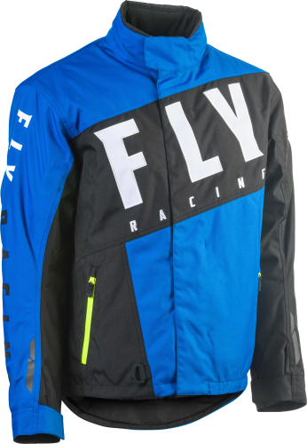 Fly Racing - Fly Racing SNX Pro Youth Jacket - 470-4112YL - Blue/Black/Hi-Vis - Large