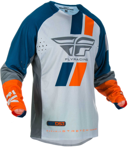 Fly Racing - Fly Racing Evolution DST Jersey - 372-221M - Navy/Gray/Orange - Medium