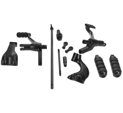 Bikers Choice - Bikers Choice Forward Controls Kit for Sportster Models - Black - 490779