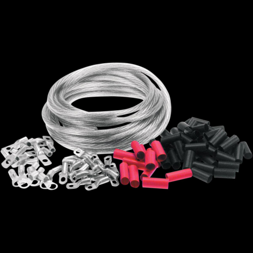 Drag Specialties - Drag Specialties 25ft Translucent Black Bulk Cable - 79-2002-25