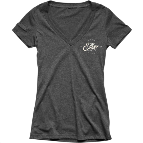 Thor - Thor Runner V-Neck Womens T-Shirt - 3031-3473 - Charcoal - X-Large