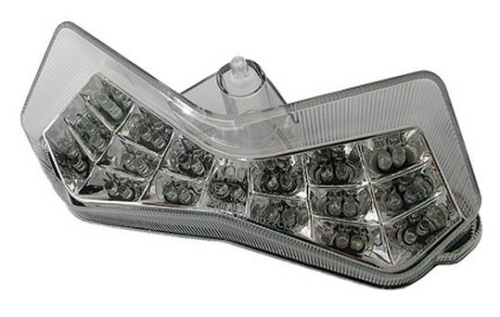 Competition Werkes - Competition Werkes Integrated Diffusion-Style Taillight - Clear - MPH-80172CD