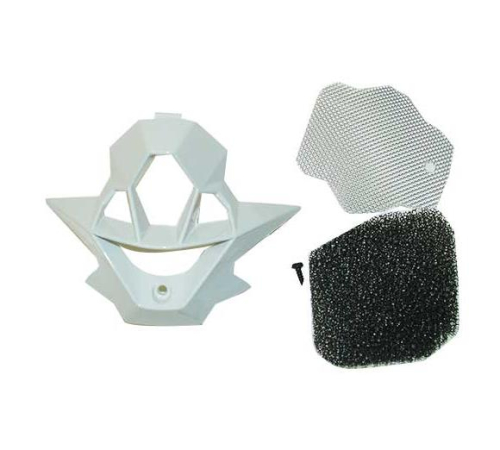 G-Max - G-Max Mouth Vent for GM76X Helmet - White Pink Ribbon - G076004