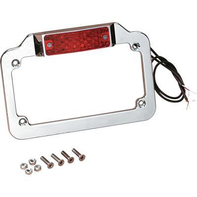 Drag Specialties - Drag Specialties LED License Plate Frame - 28-6017LBX1