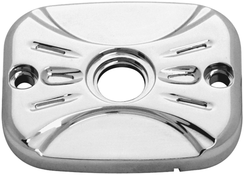 Arlen Ness - Arlen Ness Rear Brake Master Cylinder Cover - Deep Cut - Chrome - 03-456
