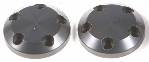 Shogun Motorsports - Shogun Motorsports Carbon S5 Fiber Frame Slider Replacement End Caps - Black - 710-0900