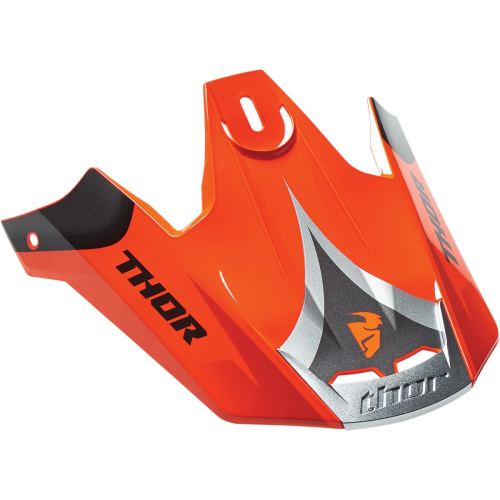Thor - Thor Visor Kit for Verge Vortechs Helmet - Orange/Gray - 0132-1007