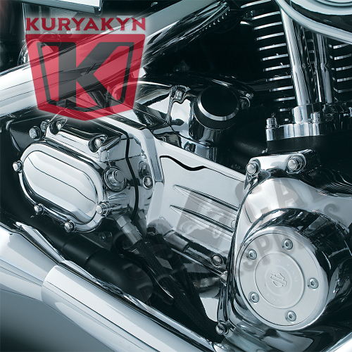 Kuryakyn - Kuryakyn Oil Line Cover and Transmission Shroud - 8208