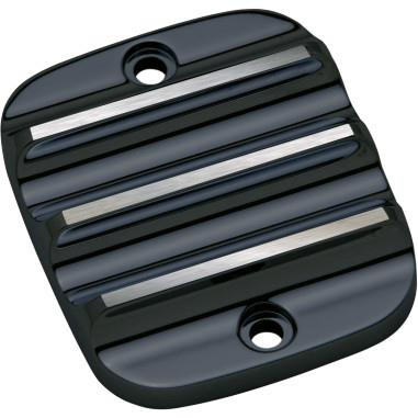 Covingtons - Covingtons Front Master Cylinder Cover - Finned Black - C1151-B