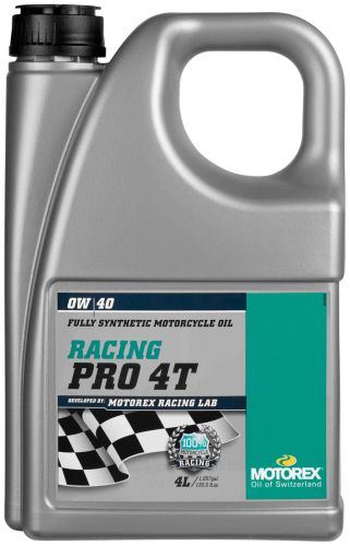 Motorex - Motorex Racing Pro 4T Oil - 0W40 - 4L. - 102283