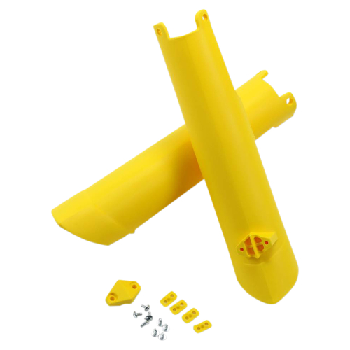 UFO Plastics - UFO Plastics Fork Slider Protector - Yellow - HU03361-103