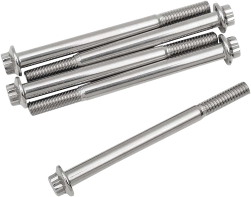 Diamond Engineering - Diamond Engineering 12-Point Stainless Steel Coarse Thread Bolt Refill Packs - 5/16in.-18 x 3 3/4in. - TC0536HP-5