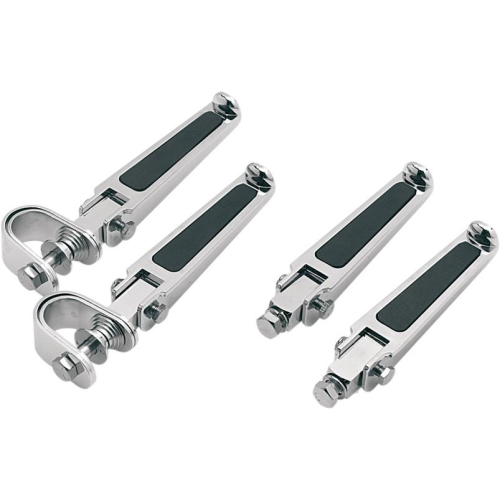 Drag Specialties - Drag Specialties 45 Deg. Male Mount for Footpegs with Rubber Inlay - 17-6452MP-BC4