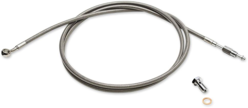 LA Choppers - LA Choppers Hydraulic Clutch Line - Stainless Steel - LA8049C00