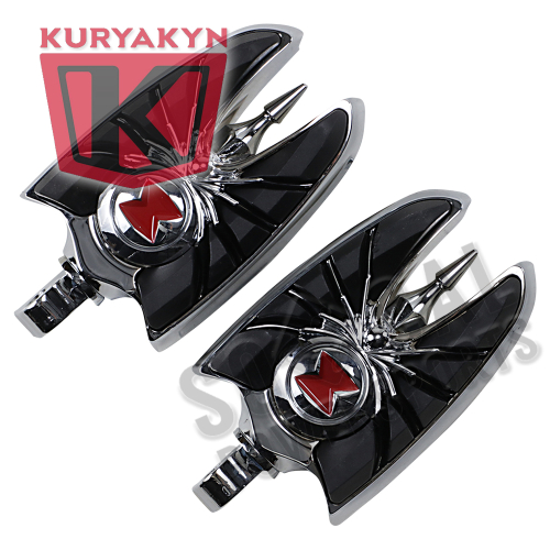 Kuryakyn - Kuryakyn Widow Footpegs - Male Mount - 4491