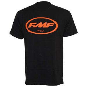 FMF Racing - FMF Racing Classic T-Shirt - F211S18103ORM - Black/Orange - Medium
