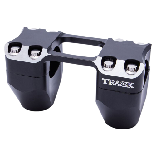 Trask Performance - Trask Performance Assault Risers for 1in. Handlebars - 2in. - Black Reverse Cut - TM-8602-2RC
