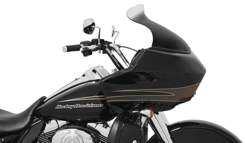 Memphis Shades - Memphis Shades Spoiler Windshield - 10in. - Ghost - MEP85708