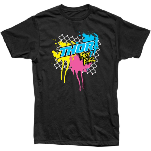 Thor - Thor Fast Boyz T-Shirt - 3030-18415 - Black - Large