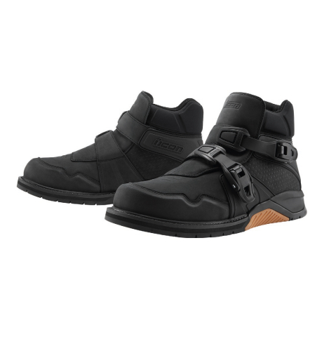 Icon - Icon Slabtown Waterproof CE Boots - 3403-1305 - Black - 8