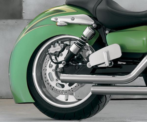 Baron Custom Accessories - Baron Custom Accessories Rear Gangster Fender - BA-921702-04