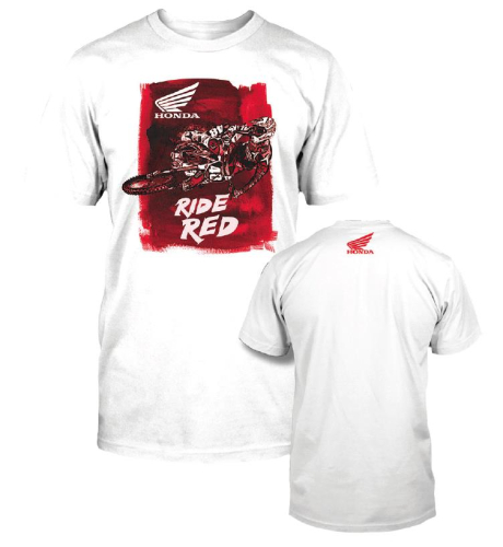 DCOR - DCOR Lets Moto T-Shirt - 80-108-4 - White - X-Large