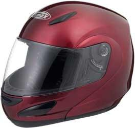 G-Max - G-Max GM44 Solid Helmet - G144104 - Red Wine - Small