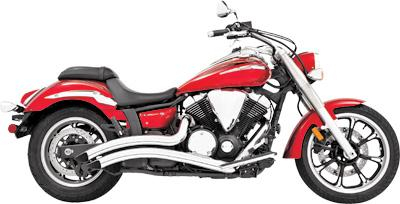 Freedom Performance - Freedom Performance Sharp Curve Radius Exhaust System - Chrome - MS00003