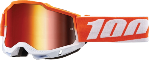 100% - 100% Accuri 2 Matigofun Junior Goggles - 50025-00008 - Matigofun/Orange/White/Red Mirror Lens - OSFM