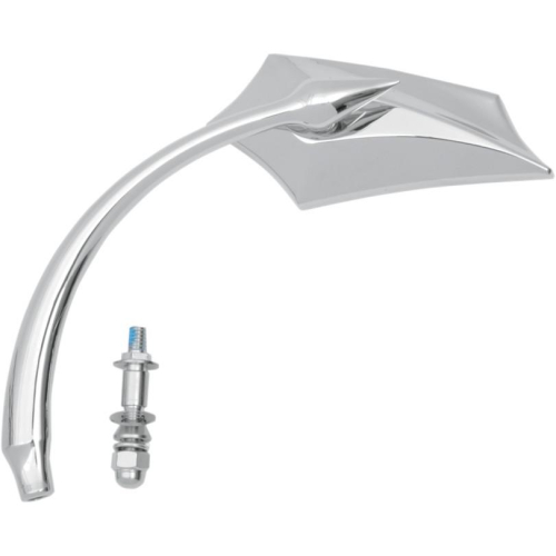 Russ Wernimont Designs - Russ Wernimont Designs 5 Arc Mirrors - Left - Chrome - RWD-50068LC