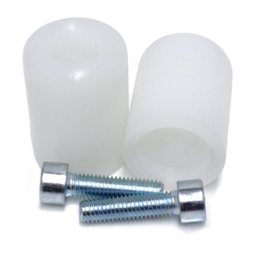 Shogun Motorsports - Shogun Motorsports Bar Ends - White - 725-1400